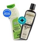 Ficha técnica e caractérísticas do produto Kit Condicionador Controle de Oleosidade Aromas Verdes Ecovet 200ml+Shampoo Eco Shower Camomila Ecov