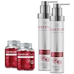 Ficha técnica e caractérísticas do produto Kit 2 Control Caps 30 Cápsulas +2 Spectrum Hair Nutrition 300ml. - Cmc Lab