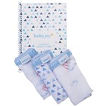 Ficha técnica e caractérísticas do produto Kit Controle Diário do Bebê Baby Joy Trends - Masculino
