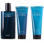 Kit Cool Water For Men EDT (Perfume 125 Ml + Shower Gel 75 Ml + After Shave 75 Ml) - Davidoff