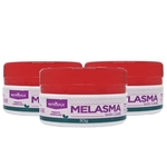 Ficha técnica e caractérísticas do produto Kit 3 Creme Clareador Melasma Skin Care Tira Manchas Rosto