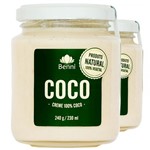 Ficha técnica e caractérísticas do produto Kit 2 Creme de Coco 240g Benni Alimentos