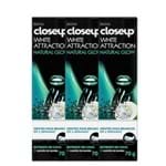 Ficha técnica e caractérísticas do produto Kit Creme Dental Close Up White Attraction Natural Glow 3x70g