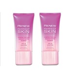 Ficha técnica e caractérísticas do produto Kit Creme Facial Renew Perfect Skin Hidratante Diario 30g