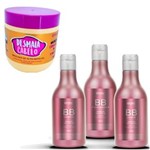 Ficha técnica e caractérísticas do produto Kit Creme Hidratação Profunda Desmaia Cabelo e Bb Cream