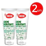 Kit Creme Hidratante By Rede para Mãos Pés e Cotovelos 200g - 2 Unidades