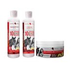 Ficha técnica e caractérísticas do produto Kit Crescimento Capilar Vita Seiva Cavalo Real Com Shampoo, Creme E Bálsamo