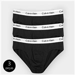 Ficha técnica e caractérísticas do produto Kit Cueca Calvin Klein Slip com 3 Peças