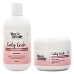 Kit Curly Crush Magic Beauty - Shampoo + Máscara Kit