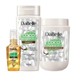 Ficha técnica e caractérísticas do produto Kit DaBelle Hair Coco Poderoso e Mágico Trio (3 Produtos)