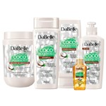Ficha técnica e caractérísticas do produto Kit DaBelle Hair Coco Poderoso Full (5 Produtos)