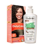 Ficha técnica e caractérísticas do produto Kit DaBelle Hair DutyColor Coco Castanho Médio (2 Produtos)