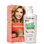 Kit DaBelle Hair DutyColor Coco Louro Claro (2 Produtos)