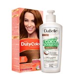 Ficha técnica e caractérísticas do produto Kit DaBelle Hair DutyColor Coco Marrom Dourado (2 Produtos)