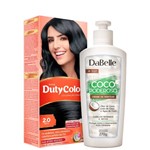 Ficha técnica e caractérísticas do produto Kit DaBelle Hair DutyColor Coco Preto (2 Produtos)