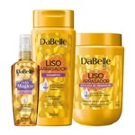 Ficha técnica e caractérísticas do produto Kit DaBelle Hair Liso Arrasador Multiprotetor Trio (3 Produtos)