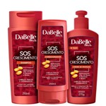 Ficha técnica e caractérísticas do produto Kit DaBelle Hair SOS Crescimento Trio (3 Produtos)