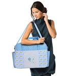 Kit de Bolsa Maternidade e Frasqueira Maxi Baby Azul