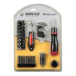 Ficha técnica e caractérísticas do produto Kit de Ferramentas Schulz - 52 Peças