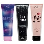 Ficha técnica e caractérísticas do produto Kit de Hidratantes Perfumados Dream, La Luna e Kiss Ciclo Cosméticos
