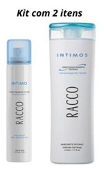 Ficha técnica e caractérísticas do produto Kit de Higiene Intima Sabonete e Desodorante Intimo Racco 2u