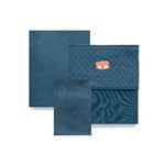 Ficha técnica e caractérísticas do produto Kit de Lençol Forest Hug - Azul