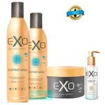 Ficha técnica e caractérísticas do produto Kit De Manutenção Pós-progressiva Exo Hair (4produtos)