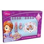 Ficha técnica e caractérísticas do produto Kit de Maquiagem Disney Princesinha Sofia Beauty Brinq - Maquiagem Infantil Kit
