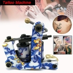 Ficha técnica e caractérísticas do produto Kit de máquina de tatuagem completa portátil Libélula TattooGun Shader Liner Motor Set 7V-9V de alta qualidade