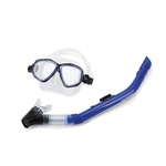 Ficha técnica e caractérísticas do produto Kit De Máscara E Snorkel Mormaii Ocean / Azul