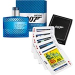 Ficha técnica e caractérísticas do produto Kit de Perfume James Bond Ocean Royale Masculino Eau de Toilette 50ml + Baralho