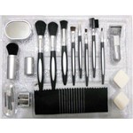 Ficha técnica e caractérísticas do produto Kit de Pinceis + 11 Acessórios de Maquiagem Incluindo Curvex