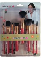 Ficha técnica e caractérísticas do produto Kit De Pincéis Para Maquiagem - Rosto - Sabrina Sato - Ss303 Profissional