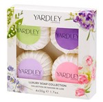 Ficha técnica e caractérísticas do produto Kit de Sabonetes Mixed Soap Collection Yardley 4x50g