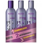 Ficha técnica e caractérísticas do produto Kit de Tratamento Capilar Bioderm Platinum Blond Radiance