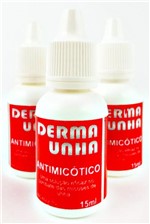 Ficha técnica e caractérísticas do produto Kit 3 Derma Unha Tratamento para Micoses Unhas Fofas Unheiro 45ml - Alkans Pharma