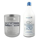 Ficha técnica e caractérísticas do produto Kit Descolorante Souple Liss - Pó Platinum Plex + Ox 20