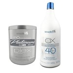 Ficha técnica e caractérísticas do produto Kit Descolorante Souple Liss - Pó Platinum Plex + Ox 40