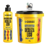 Ficha técnica e caractérísticas do produto Kit Desliza Liso Chikas Máscara 450g + Finalizador 300ml
