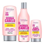 Ficha técnica e caractérísticas do produto Kit Desmaia Cabelo Forever Liss Shampoo + Cond + Leave-in