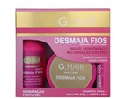 Ficha técnica e caractérísticas do produto Kit Desmaia Cabelos Ghair - Shampoo Litro 250ml + Mascara 250g + Ampola 45ml