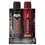 Ficha técnica e caractérísticas do produto Kit 2 Desodorante Aerosol Bozzano Batman + The Flash