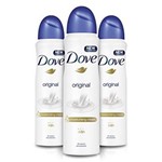 Ficha técnica e caractérísticas do produto Kit 3 Desodorante Aerosol Dove Invisible Dry
