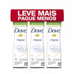 Ficha técnica e caractérísticas do produto Kit Desodorante Aerosol Dove Original Comprimido 54g 3 Unidades