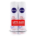 Ficha técnica e caractérísticas do produto Kit Desodorante Aerosol Feminino Nivea Dry Comfort 150ml 2 Unidades