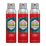 Ficha técnica e caractérísticas do produto Kit Desodorante Aerosol Old Spice Antitranspirante Pegador 93g 3 Unidades