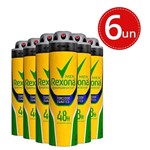Ficha técnica e caractérísticas do produto Kit Desodorante Aerosol Rexona Men Torcedor Fanático 150ml - 6 Unidades
