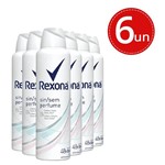 Ficha técnica e caractérísticas do produto Kit Desodorante Aerosol Rexona Sem Perfume 150ml/90g - 6 Unidades
