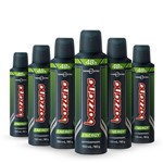 Kit Desodorante Aerossol Bozzano Energy com 90g com 6 Unidades