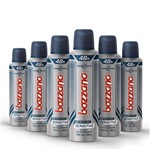 Ficha técnica e caractérísticas do produto Kit Desodorante Aerossol Bozzano Sensitive com 90g com 6 Unidades